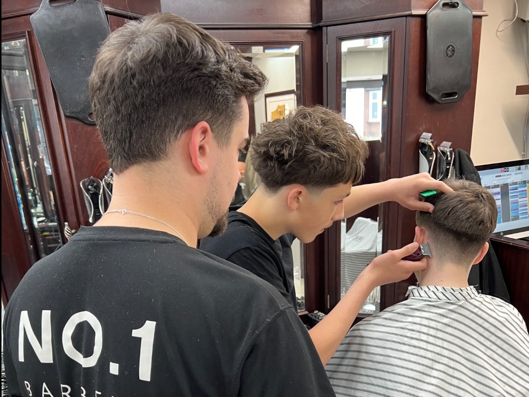 Investing in the next generation of barbers. No 1 Barbers
