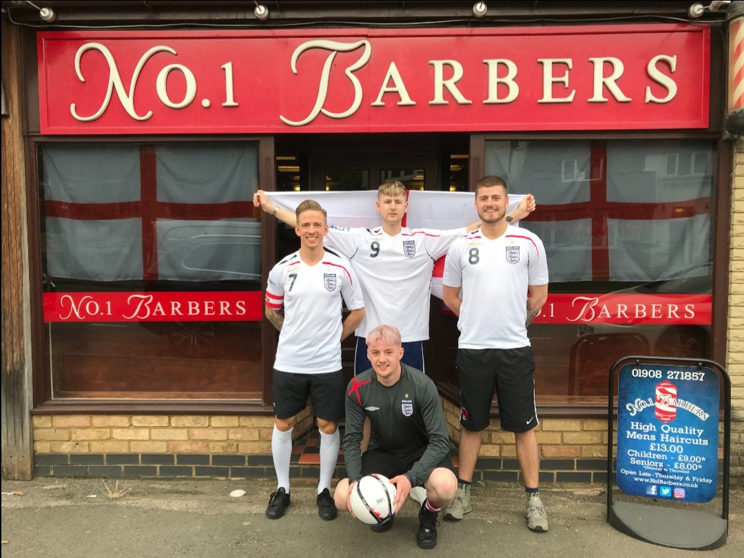 Worrld Cup Fever Hits No.1 Barbers